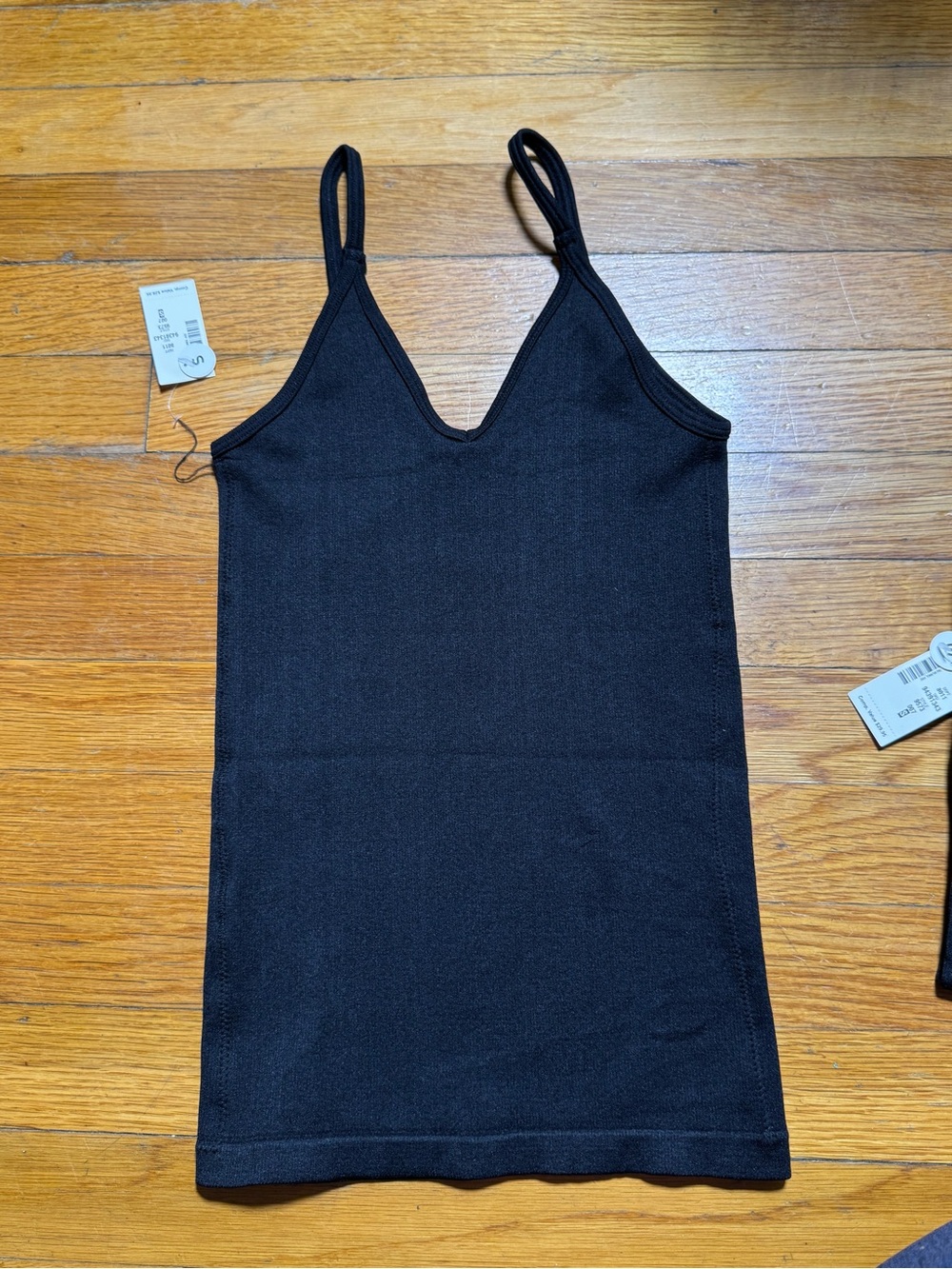Women’s Black V-Neck Camisole Tank Top